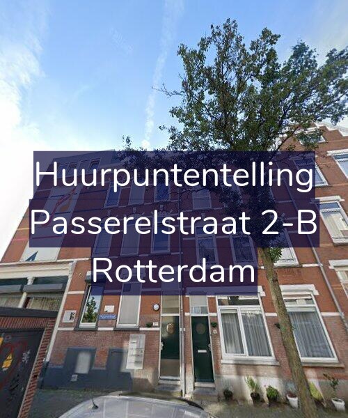 Foto gevel Huurpuntentelling voor Passerelstraat 2-B, Rotterdam