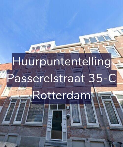 Foto gevel Huurpuntentelling voor Passerelstraat 35-C, Rotterdam