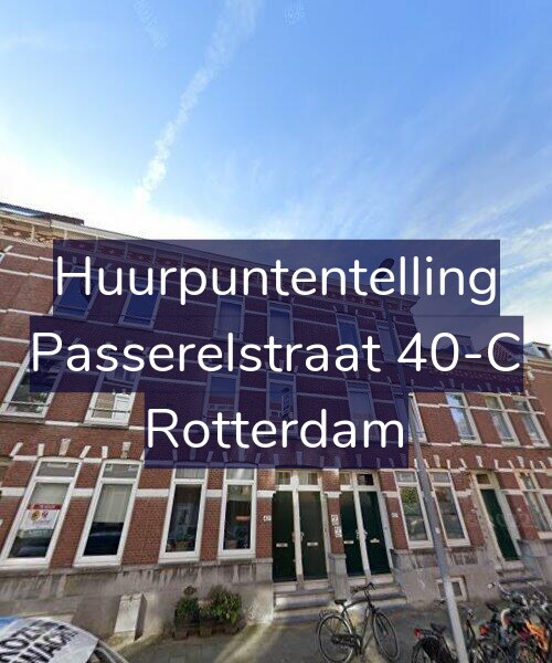 Foto gevel Huurpuntentelling voor Passerelstraat 40-C, Rotterdam