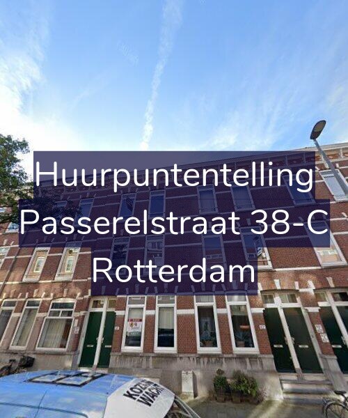 Foto gevel Huurpuntentelling voor Passerelstraat 38-C, Rotterdam