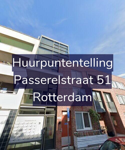 Foto gevel Huurpuntentelling voor Passerelstraat 51, Rotterdam