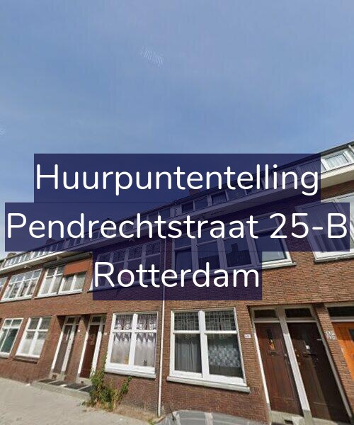 Foto gevel Huurpuntentelling voor Pendrechtstraat 25-B, Rotterdam