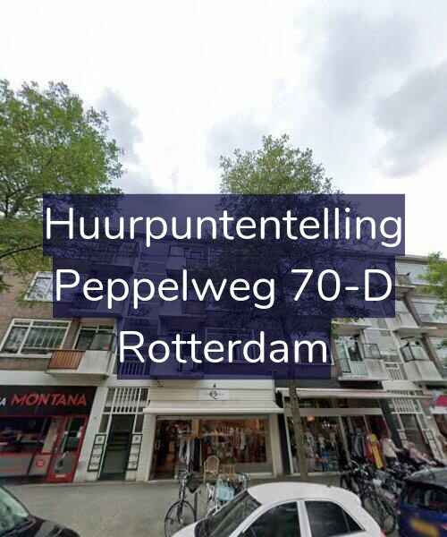 Foto gevel Huurpuntentelling voor Peppelweg 70-D, Rotterdam