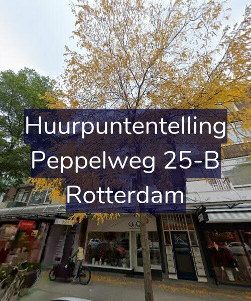 Foto gevel Huurpuntentelling voor Peppelweg 25-B, Rotterdam