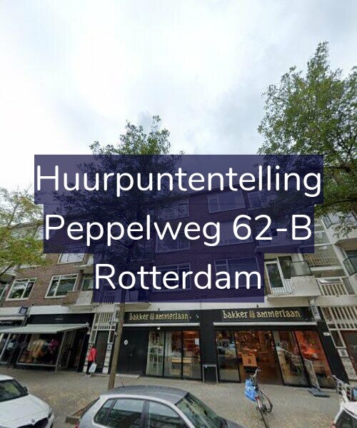 Foto gevel Huurpuntentelling voor Peppelweg 62-B, Rotterdam