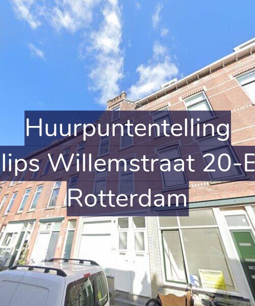 Foto gevel Huurpuntentelling voor Philips Willemstraat 20-B01, Rotterdam
