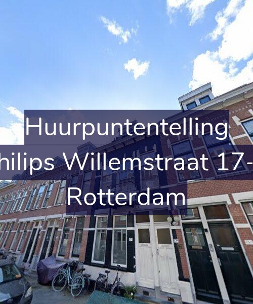 Foto gevel Huurpuntentelling voor Philips Willemstraat 17-B, Rotterdam