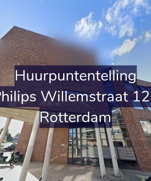 Foto gevel Huurpuntentelling voor Philips Willemstraat 125, Rotterdam