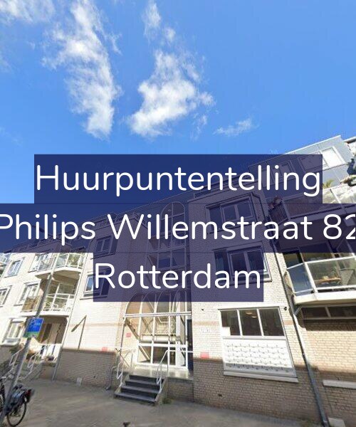 Foto gevel Huurpuntentelling voor Philips Willemstraat 82, Rotterdam