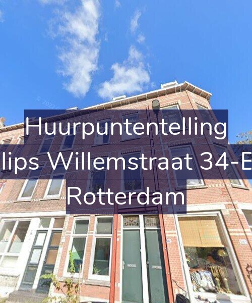 Foto gevel Huurpuntentelling voor Philips Willemstraat 34-B02, Rotterdam