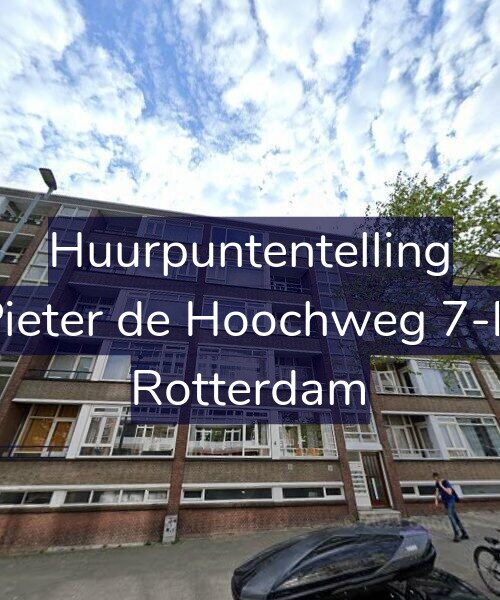 Foto gevel Huurpuntentelling voor Pieter de Hoochweg 7-D, Rotterdam