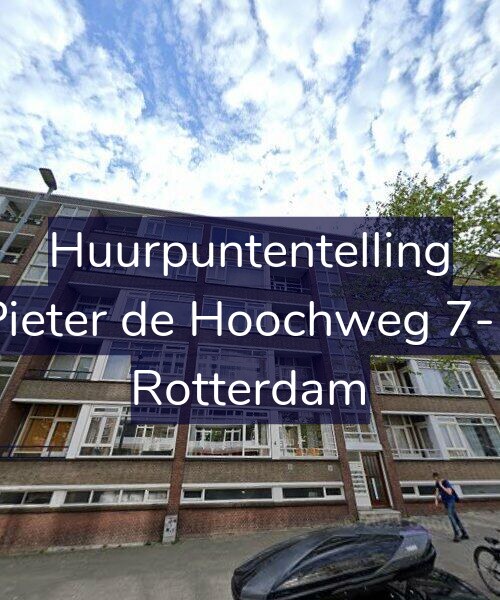 Foto gevel Huurpuntentelling voor Pieter de Hoochweg 7-E, Rotterdam