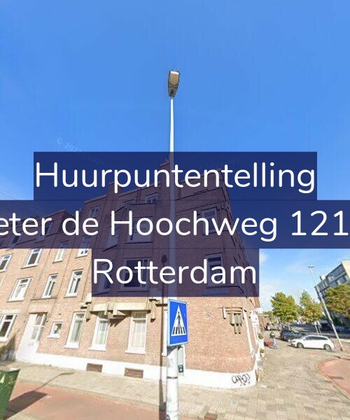 Foto gevel Huurpuntentelling voor Pieter de Hoochweg 121-C, Rotterdam
