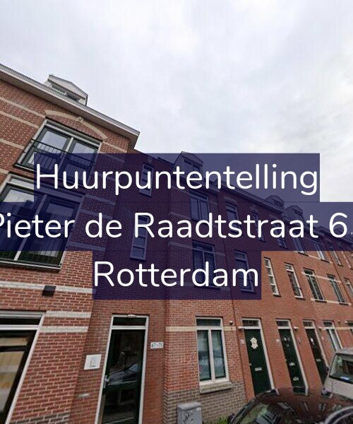 Foto gevel Huurpuntentelling voor Pieter de Raadtstraat 65, Rotterdam