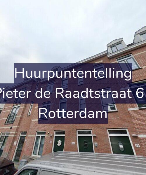 Foto gevel Huurpuntentelling voor Pieter de Raadtstraat 61, Rotterdam
