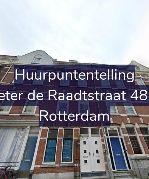 Foto gevel Huurpuntentelling voor Pieter de Raadtstraat 48-A, Rotterdam