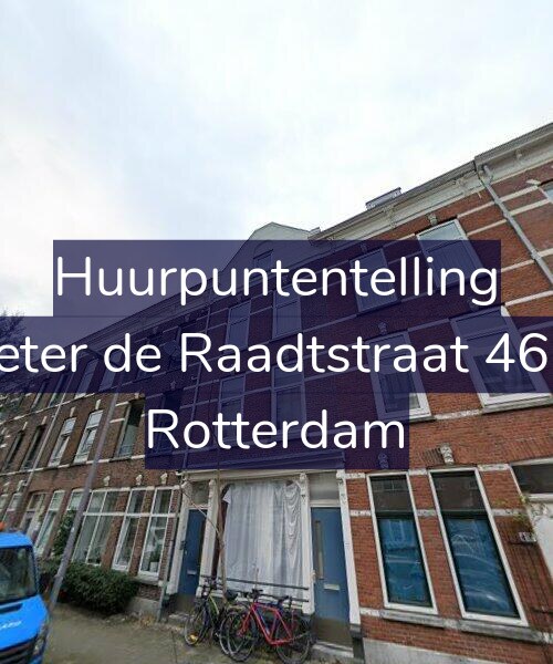 Foto gevel Huurpuntentelling voor Pieter de Raadtstraat 46-B, Rotterdam