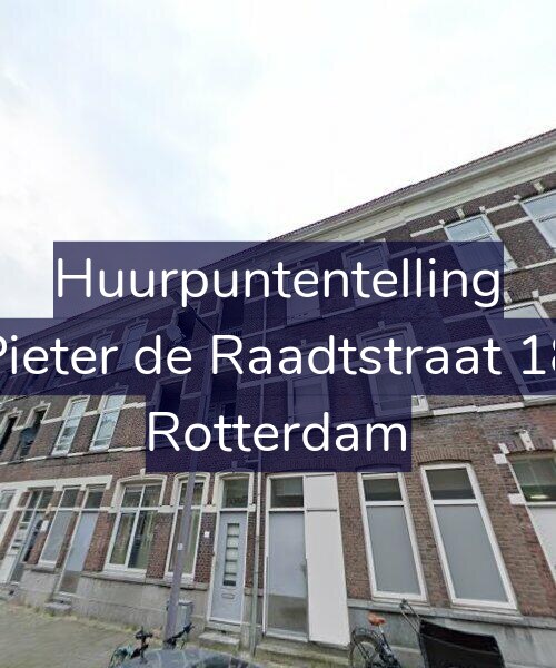 Foto gevel Huurpuntentelling voor Pieter de Raadtstraat 18, Rotterdam