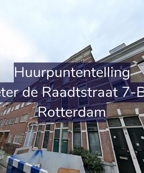 Foto gevel Huurpuntentelling voor Pieter de Raadtstraat 7-B02, Rotterdam
