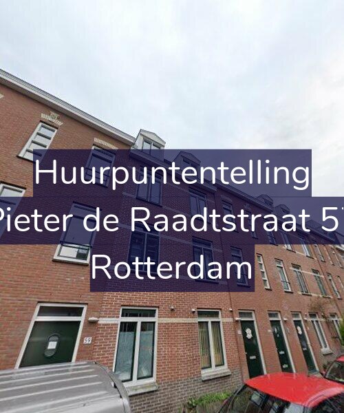 Foto gevel Huurpuntentelling voor Pieter de Raadtstraat 57, Rotterdam