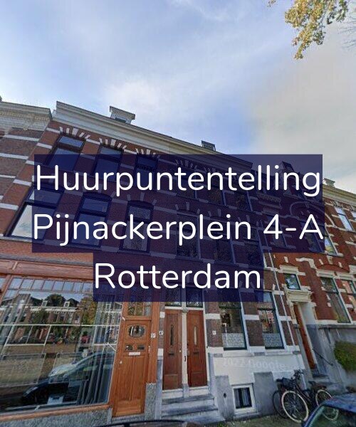 Foto gevel Huurpuntentelling voor Pijnackerplein 4-A, Rotterdam