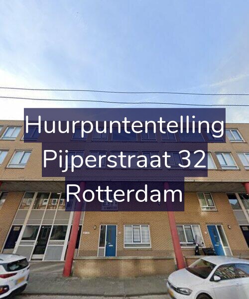 Foto gevel Huurpuntentelling voor Pijperstraat 32, Rotterdam