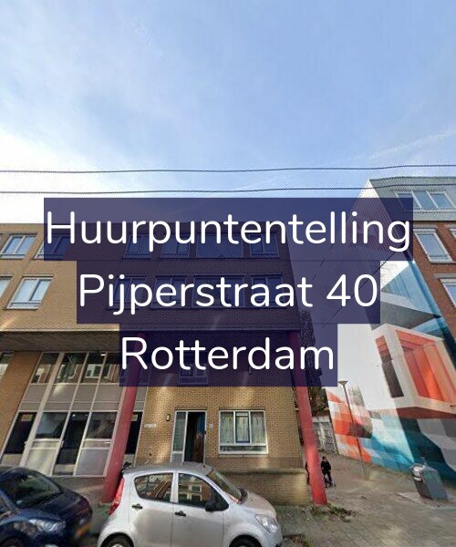 Foto gevel Huurpuntentelling voor Pijperstraat 40, Rotterdam