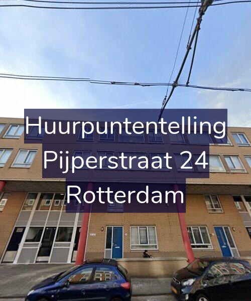 Foto gevel Huurpuntentelling voor Pijperstraat 24, Rotterdam