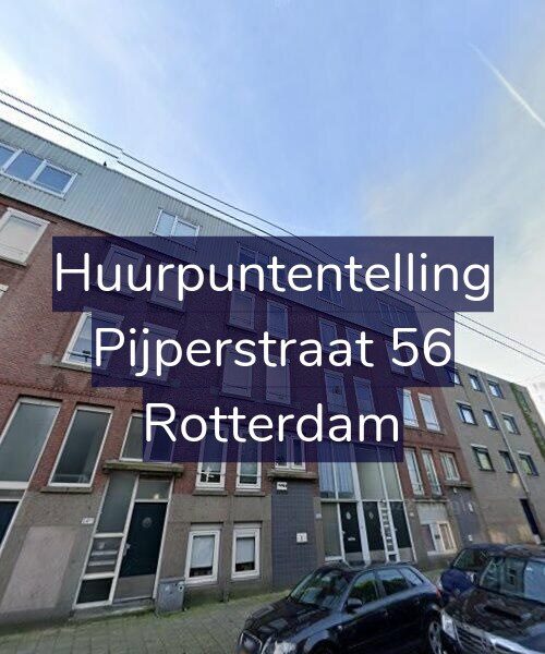 Foto gevel Huurpuntentelling voor Pijperstraat 56, Rotterdam