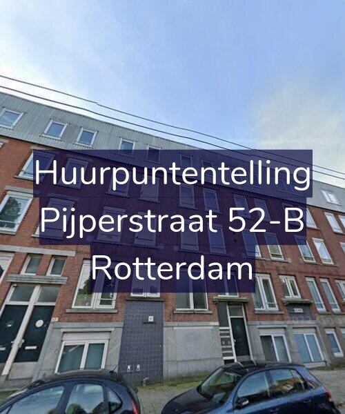 Foto gevel Huurpuntentelling voor Pijperstraat 52-B, Rotterdam