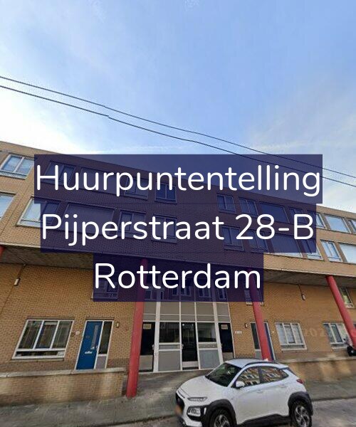 Foto gevel Huurpuntentelling voor Pijperstraat 28-B, Rotterdam