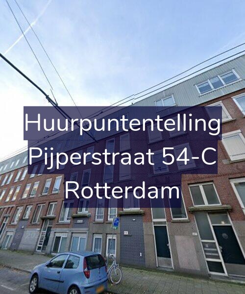Foto gevel Huurpuntentelling voor Pijperstraat 54-C, Rotterdam