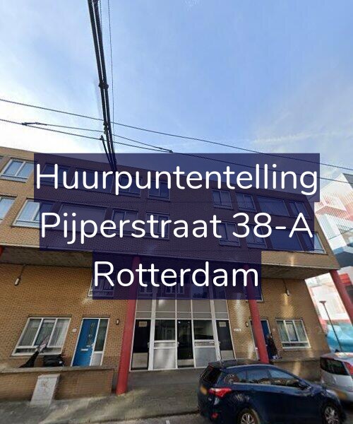 Foto gevel Huurpuntentelling voor Pijperstraat 38-A, Rotterdam