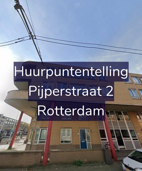 Foto gevel Huurpuntentelling voor Pijperstraat 2, Rotterdam