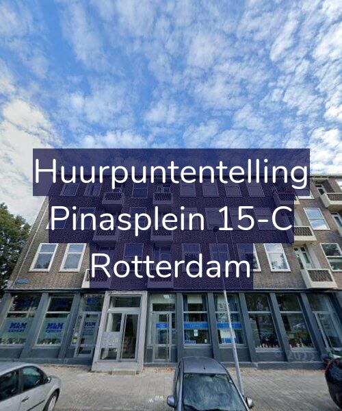 Foto gevel Huurpuntentelling voor Pinasplein 15-C, Rotterdam