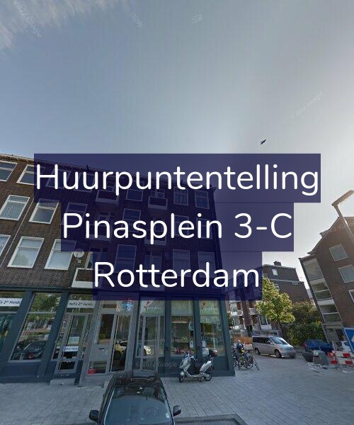 Foto gevel Huurpuntentelling voor Pinasplein 3-C, Rotterdam