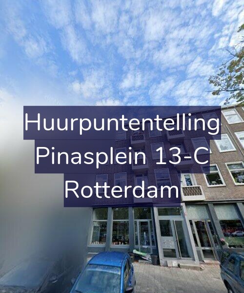 Foto gevel Huurpuntentelling voor Pinasplein 13-C, Rotterdam