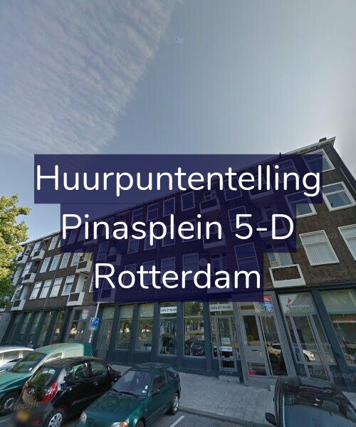 Foto gevel Huurpuntentelling voor Pinasplein 5-D, Rotterdam