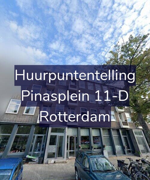 Foto gevel Huurpuntentelling voor Pinasplein 11-D, Rotterdam