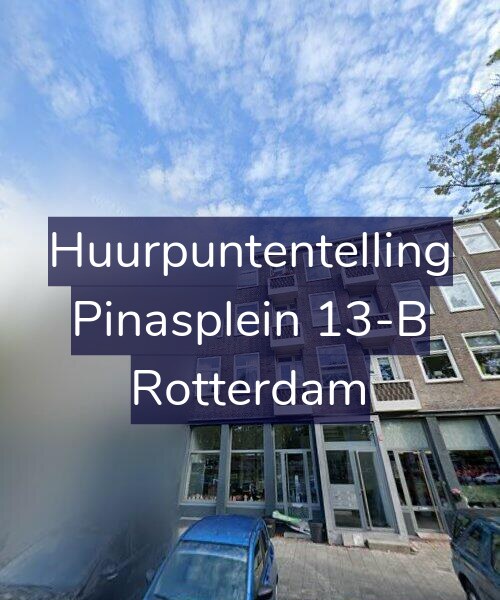 Foto gevel Huurpuntentelling voor Pinasplein 13-B, Rotterdam