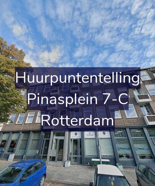 Foto gevel Huurpuntentelling voor Pinasplein 7-C, Rotterdam