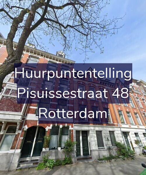 Foto gevel Huurpuntentelling voor Pisuissestraat 48, Rotterdam