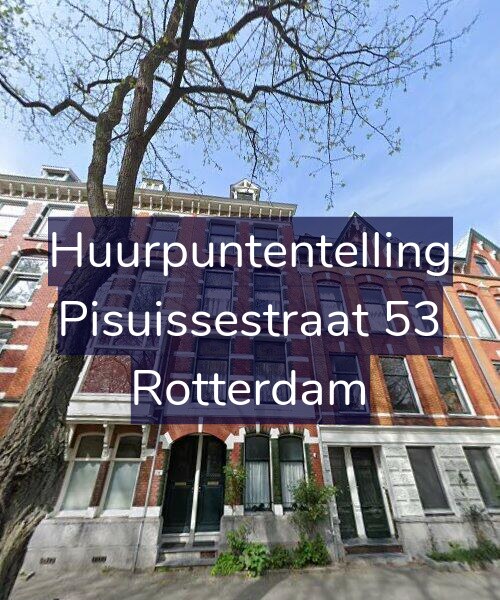 Foto gevel Huurpuntentelling voor Pisuissestraat 53, Rotterdam