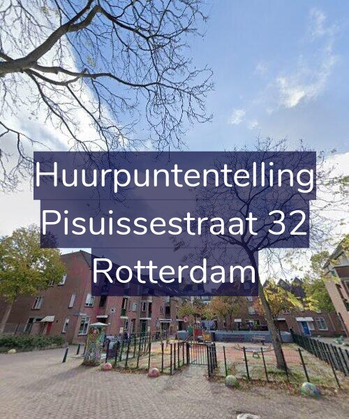 Foto gevel Huurpuntentelling voor Pisuissestraat 32, Rotterdam
