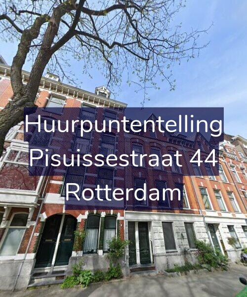 Foto gevel Huurpuntentelling voor Pisuissestraat 44, Rotterdam
