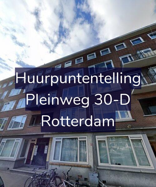 Foto gevel Huurpuntentelling voor Pleinweg 30-D, Rotterdam