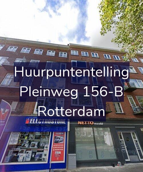 Foto gevel Huurpuntentelling voor Pleinweg 156-B, Rotterdam