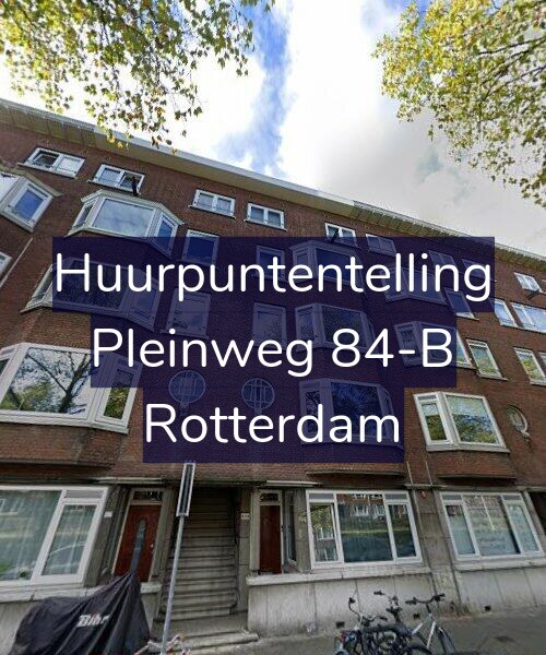 Foto gevel Huurpuntentelling voor Pleinweg 84-B, Rotterdam