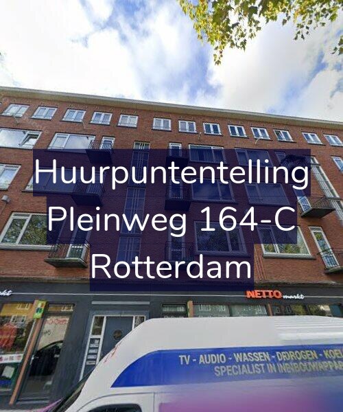 Foto gevel Huurpuntentelling voor Pleinweg 164-C, Rotterdam