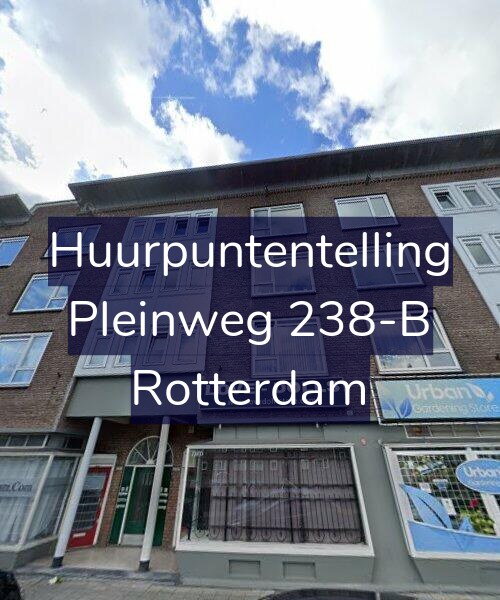 Foto gevel Huurpuntentelling voor Pleinweg 238-B, Rotterdam